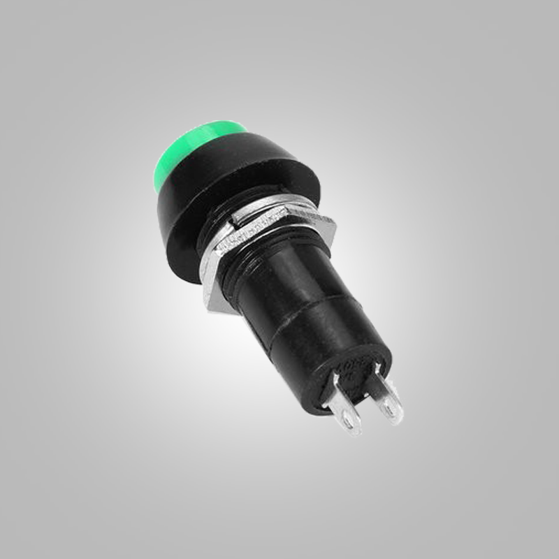 BOUTON POUSSOIR INTERRUPTEUR VERT-image-1